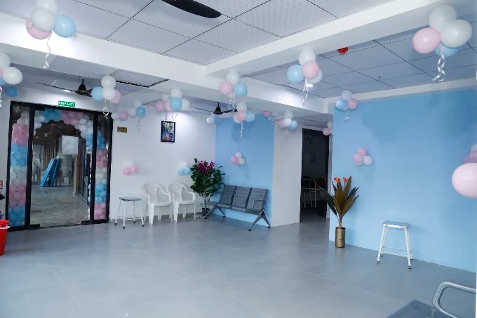 Real interior of Ekta Women's Hospital